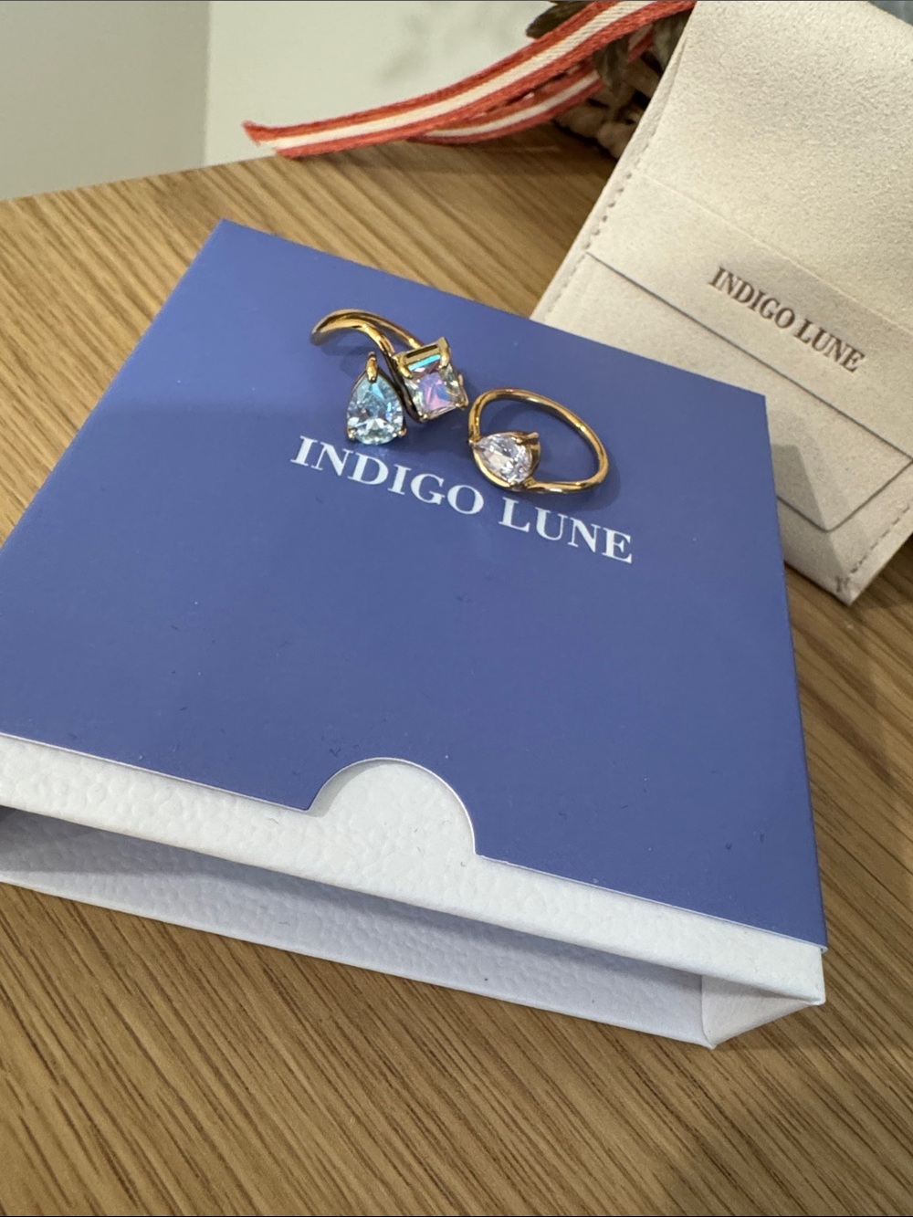 Indigo Lune Rings